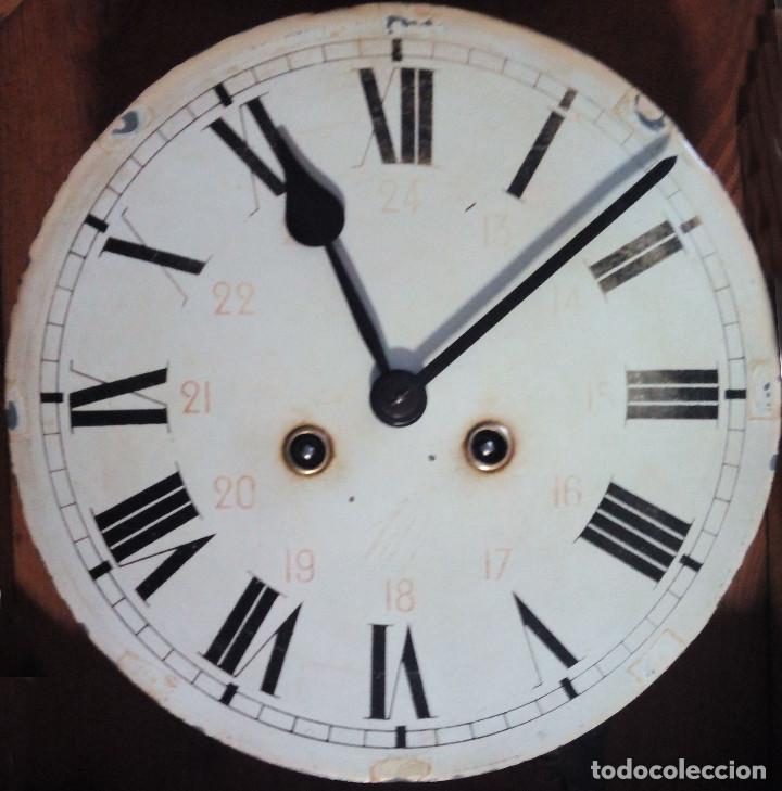 Relojes de pared: Antiguo reloj Ojo de buey de principios del siglo XX - Foto 4 - 265463634