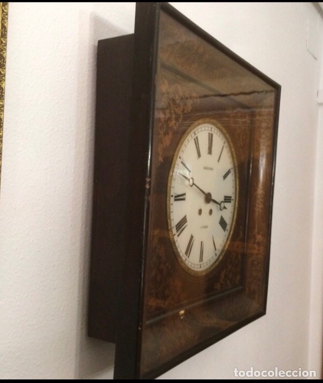 Relojes de pared: Antigu reloj bethoud - Foto 2