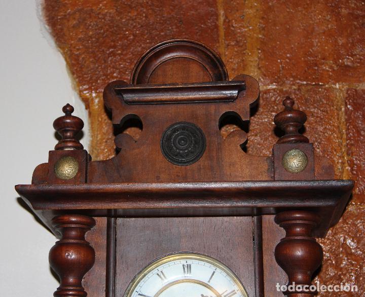 Relojes de pared: ANTIGUO RELOJ DE PARED ALEMAN - Foto 8