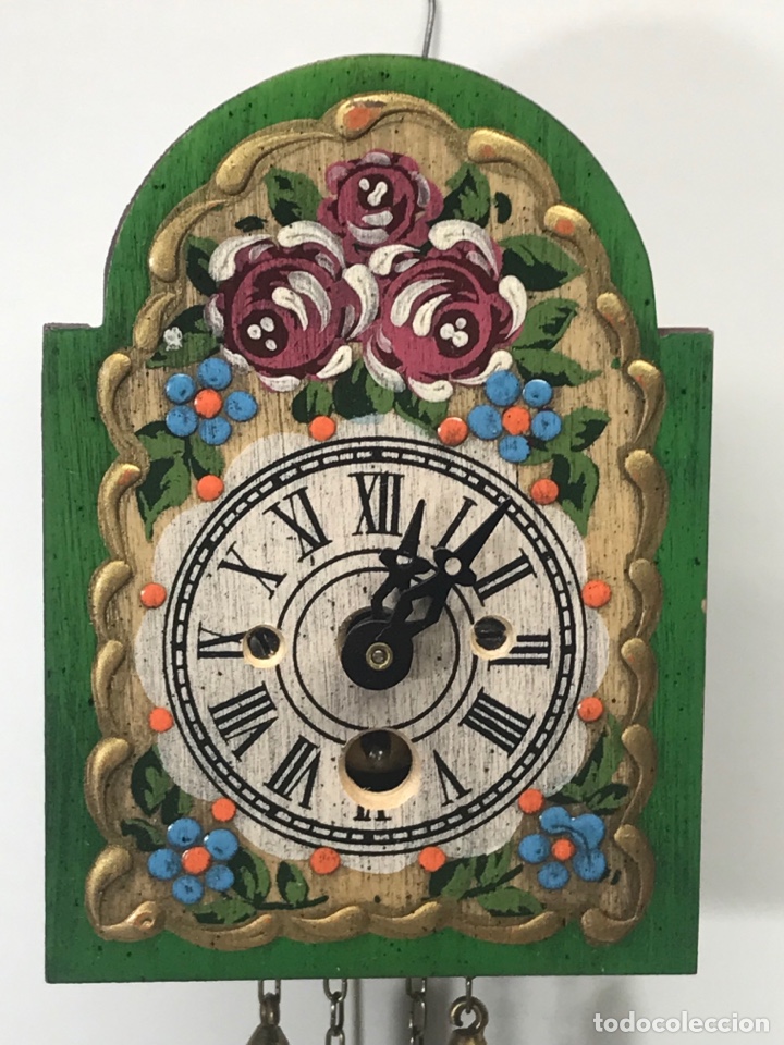 Relojes de pared: Reloj suizo 11x7.5cm a cuerda Ref K 2 - Foto 2