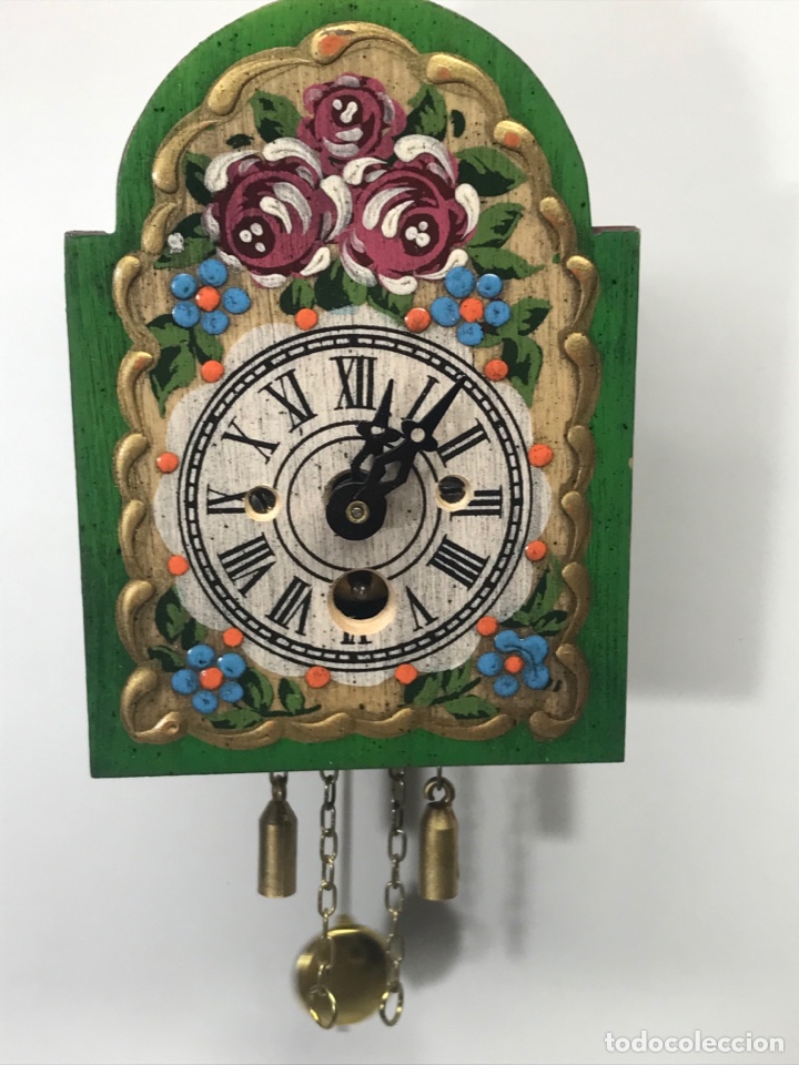 Relojes de pared: Reloj suizo 11x7.5cm a cuerda Ref K 2 - Foto 1