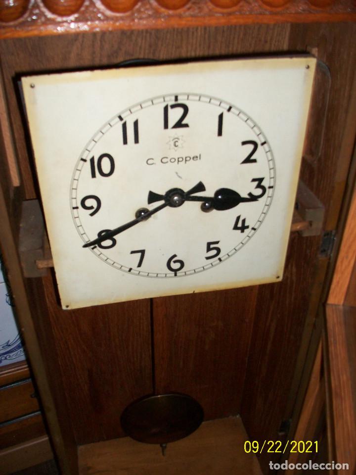 Relojes de pared: ANTIGUO RELOJ C.COPPEL - Foto 4