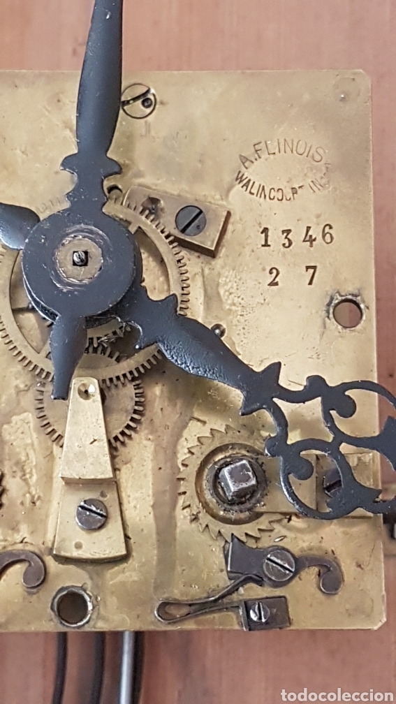 Relojes de pared: RELOJ OJO BUEY LEPANTE FUNCIONA - Foto 7