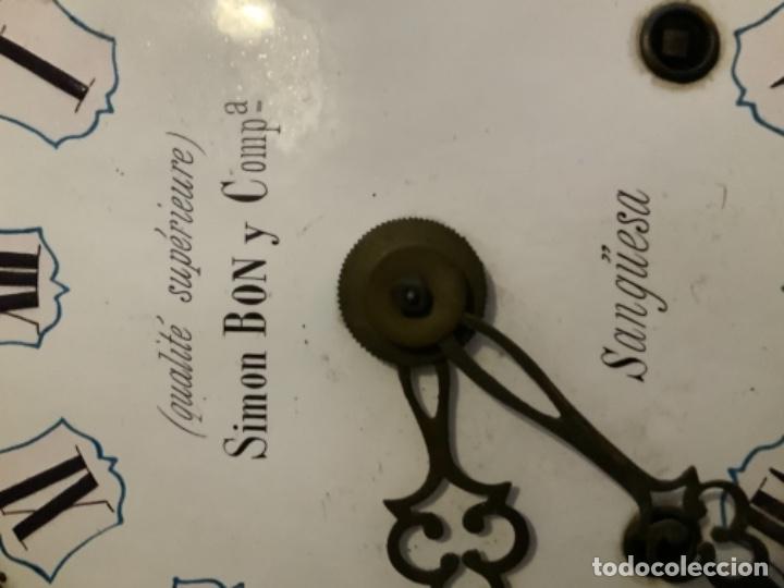 Relojes de pared: Reloj de pared &lsquo;Simon BON y Comp&ordf; (qualit&eacute; sup&eacute;rieure) Sang&uuml;esa - Foto 2