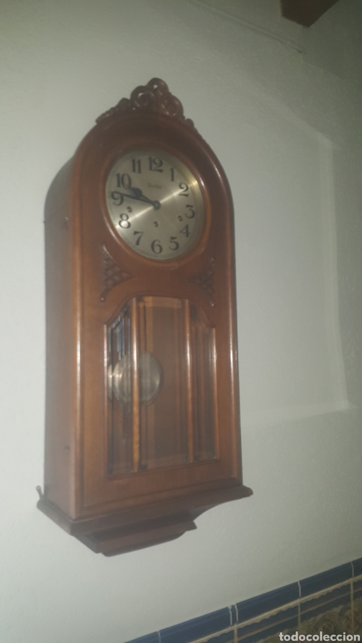 Relojes de pared: reloj de pared en madera - Foto 1