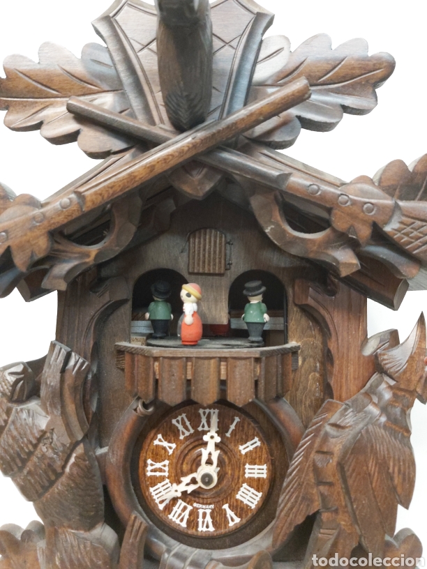 Relojes de pared: Reloj de cuco movimiento musical - Foto 3