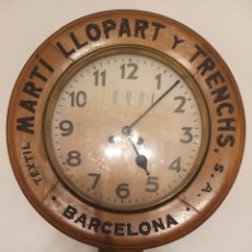 Relógios de parede: RELOJ PARED MARTI, LLOPART. Lote 319802883