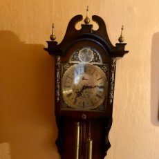 Orologi da parete: ANTIGUO RELOJ DE PARED MECÁNICO MICRO TEMPUS FUGIT , FUNCIONA. Lote 324576198