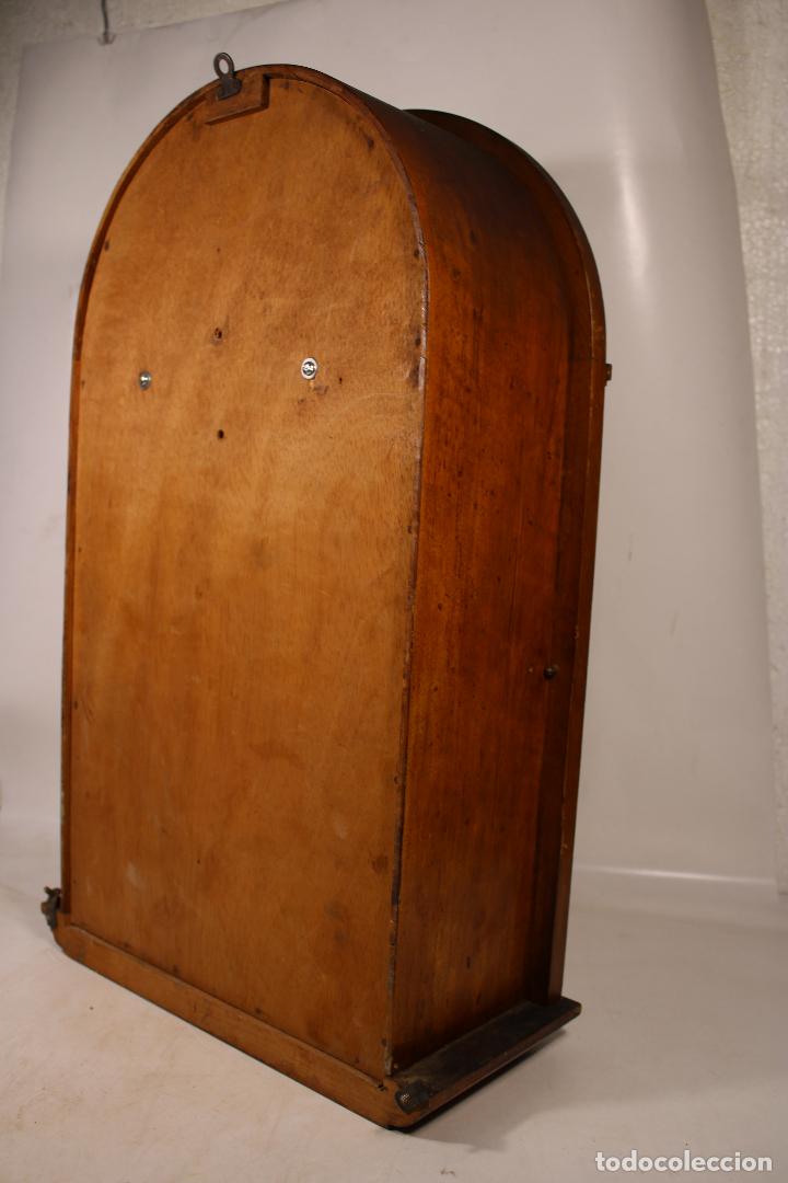 Relojes de pared: reloj de madera antiguo - Foto 5
