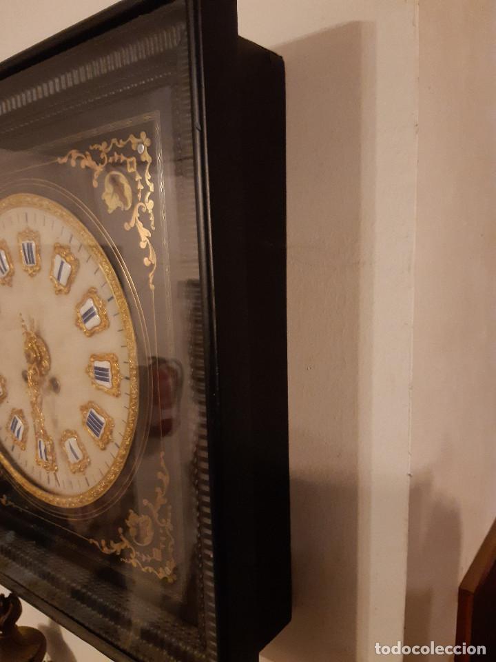 Relojes de pared: Espectacular reloj de pared antiguo - Foto 4