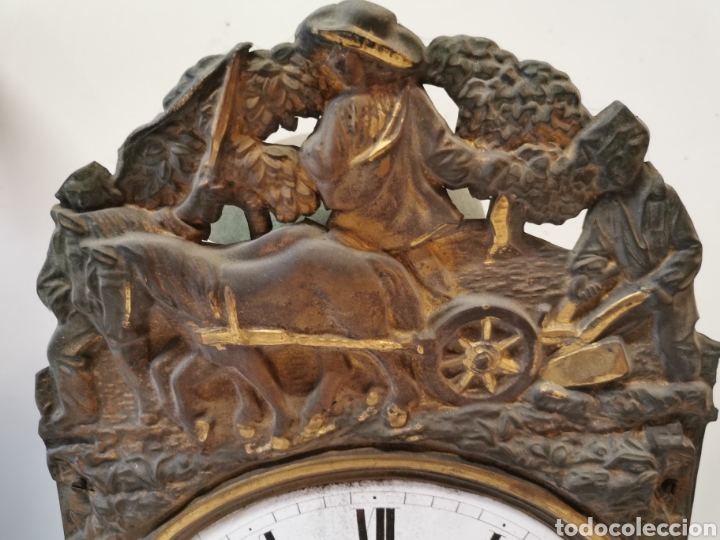Relojes de pared: Reloj morez antiguo - Foto 6