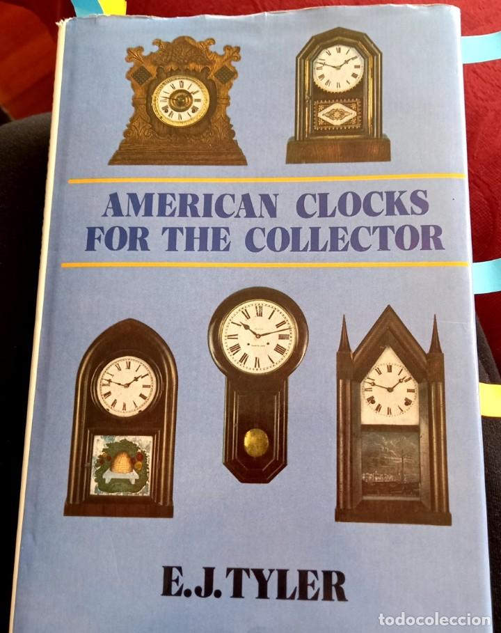 Relojes de pared: ANTIG&Uuml;O COTTAGE CLOCK AMERICANO. FUNCIONA BIEN. - Foto 14