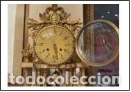 Relojes de pared: Reloj de pared estilo sueco de madera y pan de oro - Foto 2
