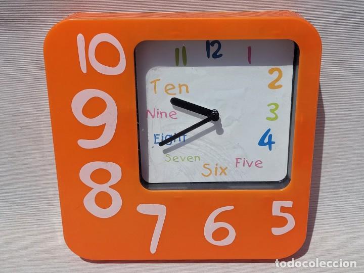 Relojes de pared: Reloj de pared, pl&aacute;stico, funcional 23cm - Foto 1