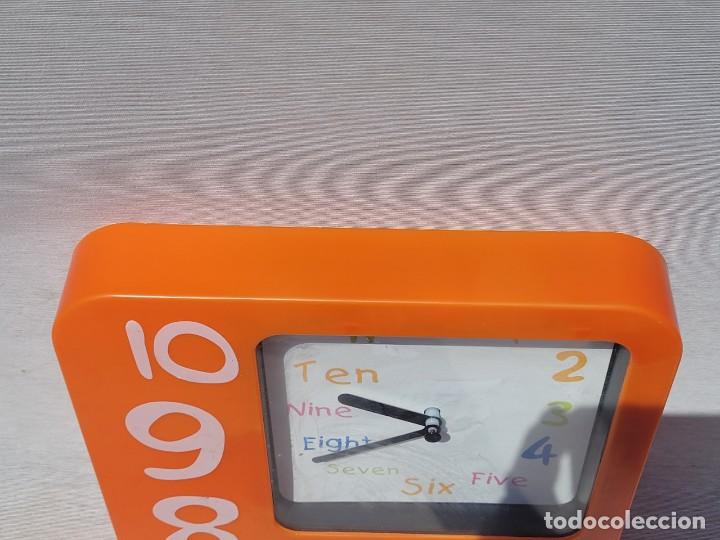 Relojes de pared: Reloj de pared, pl&aacute;stico, funcional 23cm - Foto 2