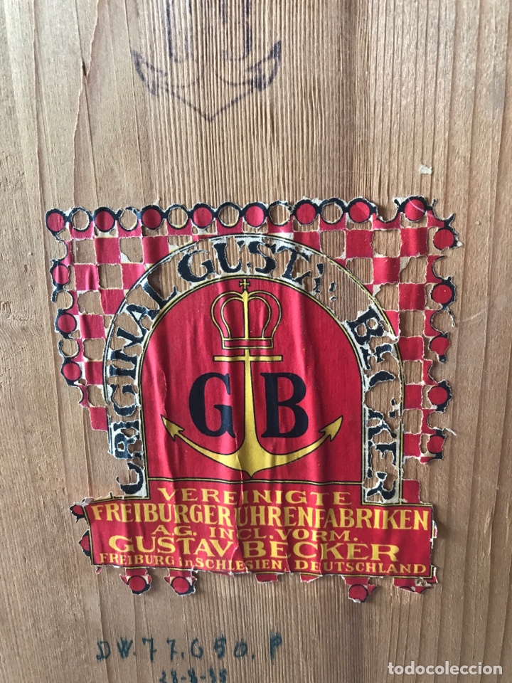 Relojes de pared: Reloj Gustav Becker. - Foto 8