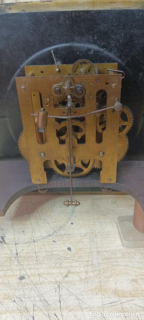 Relojes de pared: Reloj de p&eacute;ndulo de finales de 1800. (Funciona a la perfecci&oacute;n) - Foto 9