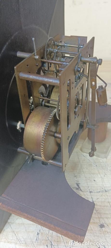 Relojes de pared: Reloj de p&eacute;ndulo de finales de 1800. (Funciona a la perfecci&oacute;n) - Foto 10