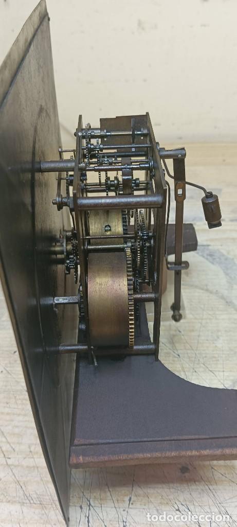 Relojes de pared: Reloj de p&eacute;ndulo de finales de 1800. (Funciona a la perfecci&oacute;n) - Foto 11