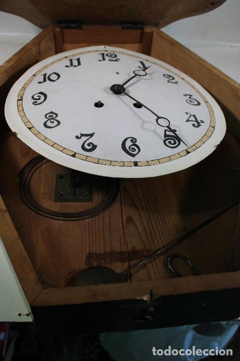 Relojes de pared: antiguo reloj ojo de buey - Foto 2