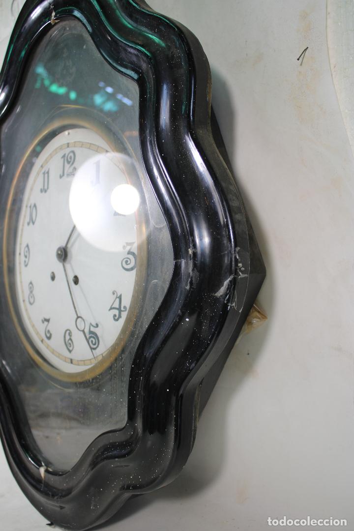 Relojes de pared: antiguo reloj ojo de buey - Foto 8