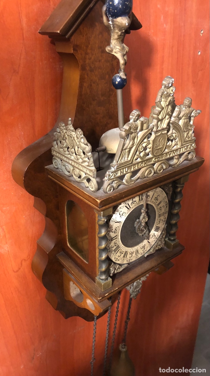 Relojes de pared: ANTIGUO RELOJ DE PARED NU ELCK SYN SIN. - Foto 4