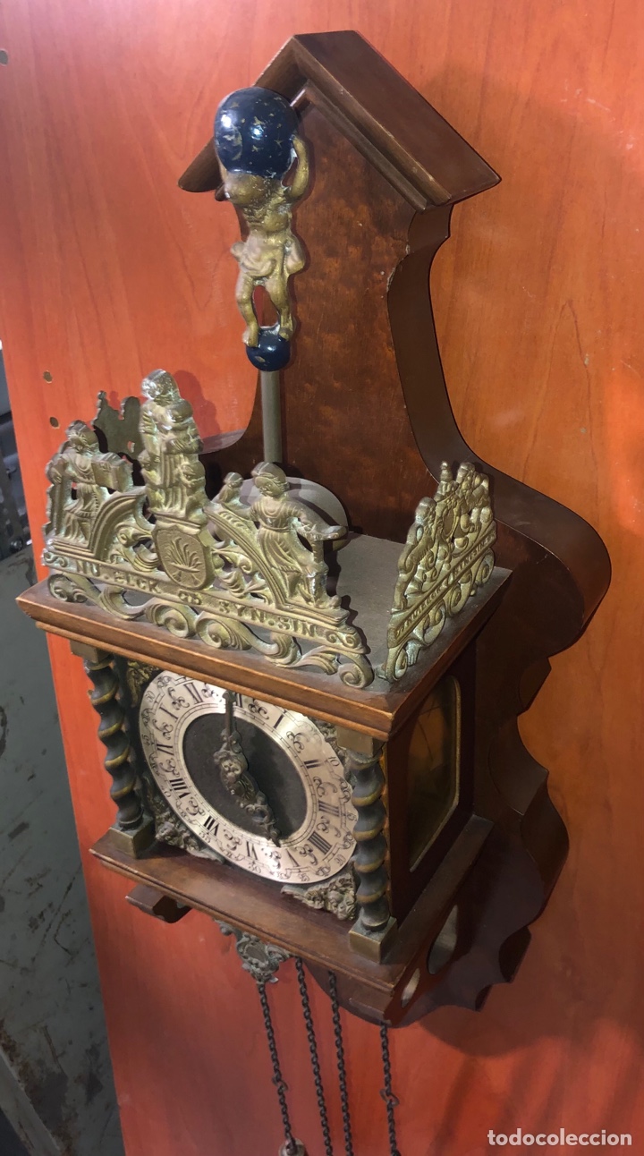Relojes de pared: ANTIGUO RELOJ DE PARED NU ELCK SYN SIN. - Foto 7