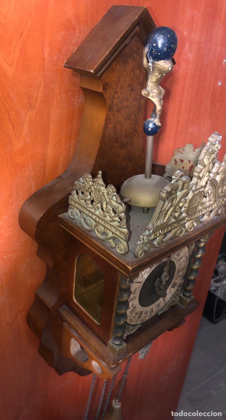 Relojes de pared: ANTIGUO RELOJ DE PARED NU ELCK SYN SIN. - Foto 8
