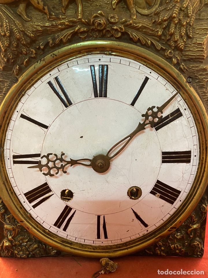 Relojes de pared: Antiguo reloj morez - Foto 2