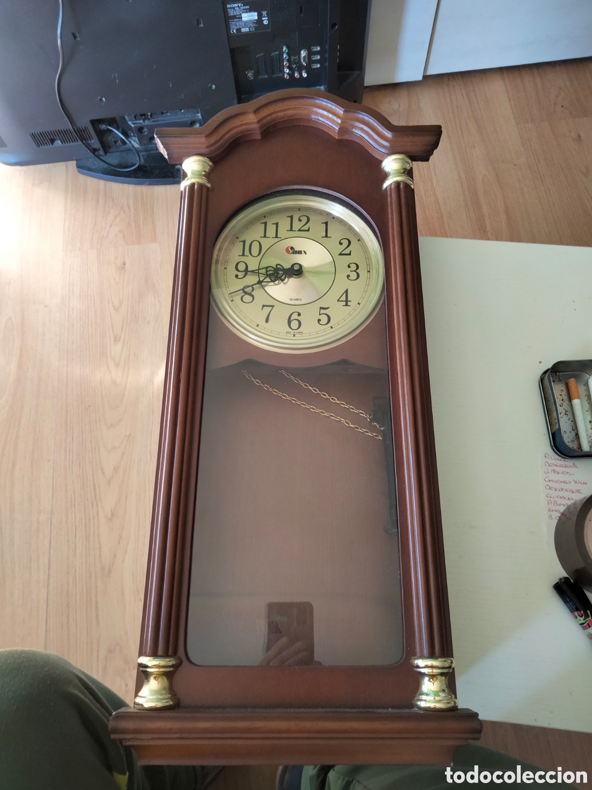 Relojes de pared: Reloj de pared p&eacute;ndulo Sinix quartz - Foto 1