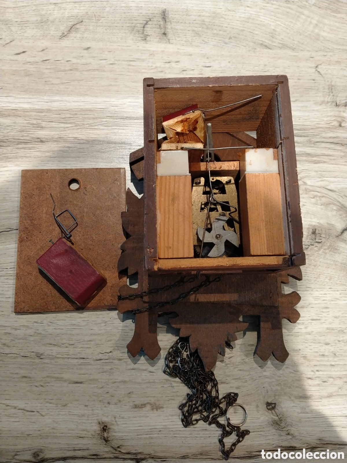 Relojes de pared: RELOJ DE CUCO ANTIGUO PARA REPARAR. - Foto 3