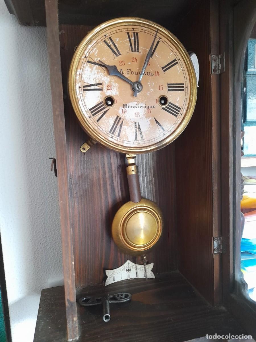 Relojes de pared: Reloj de pared siglo XIX - Foto 2