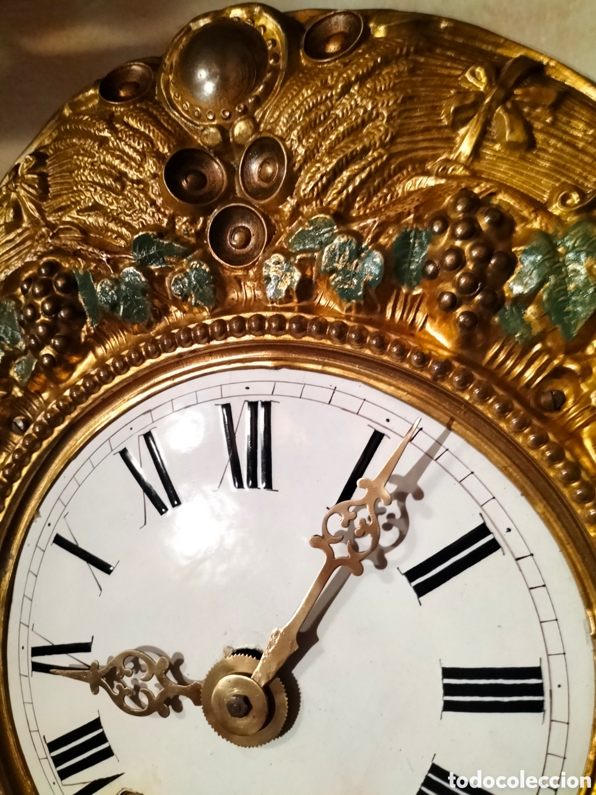 Relojes de pared: Reloj morez p&eacute;ndulo real - Foto 2