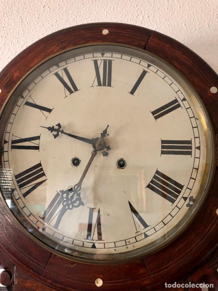 Relojes de pared: RELOJ DE PARED. POSIBLEMENTE AMERICANO - Foto 2