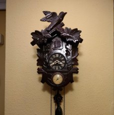 Relojes de pared: RELOJ CUCU-CUCO CON TERMOMETRO.