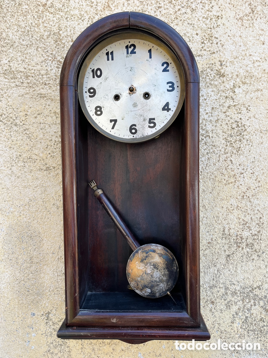 Relojes de pared: Reloj antiguo de pared. Para restaurar. - Foto 4
