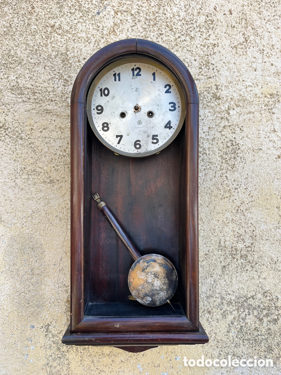 Relojes de pared: Reloj antiguo de pared. Para restaurar. - Foto 5