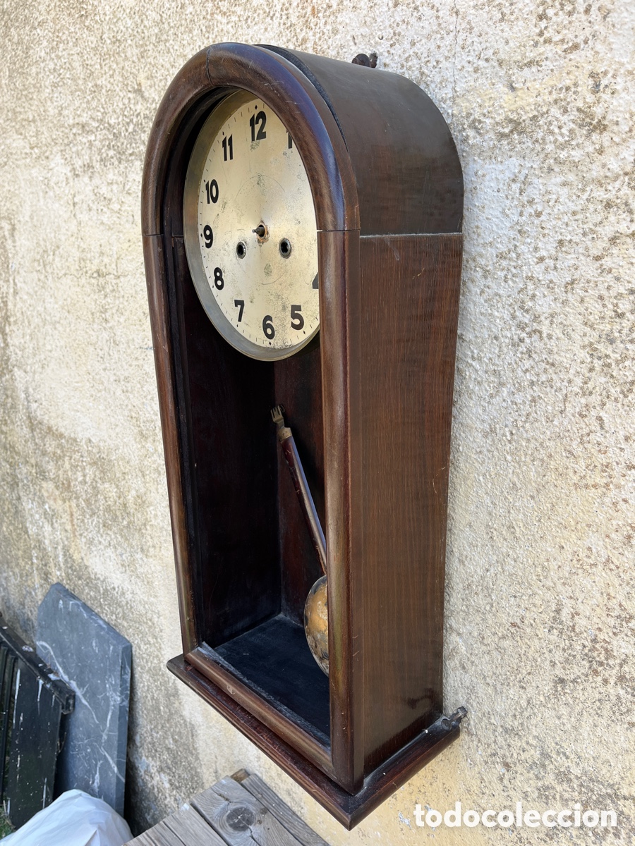 Relojes de pared: Reloj antiguo de pared. Para restaurar. - Foto 6