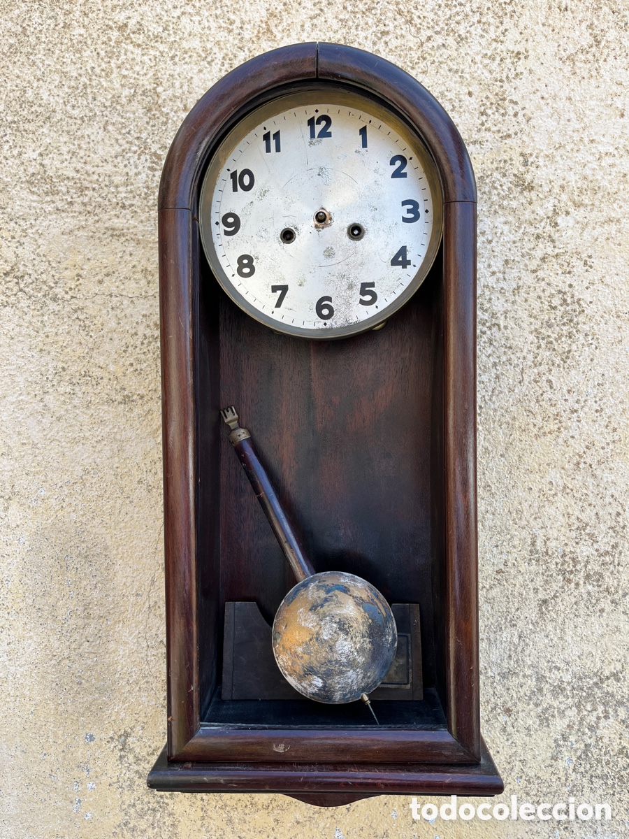 Relojes de pared: Reloj antiguo de pared. Para restaurar. - Foto 1