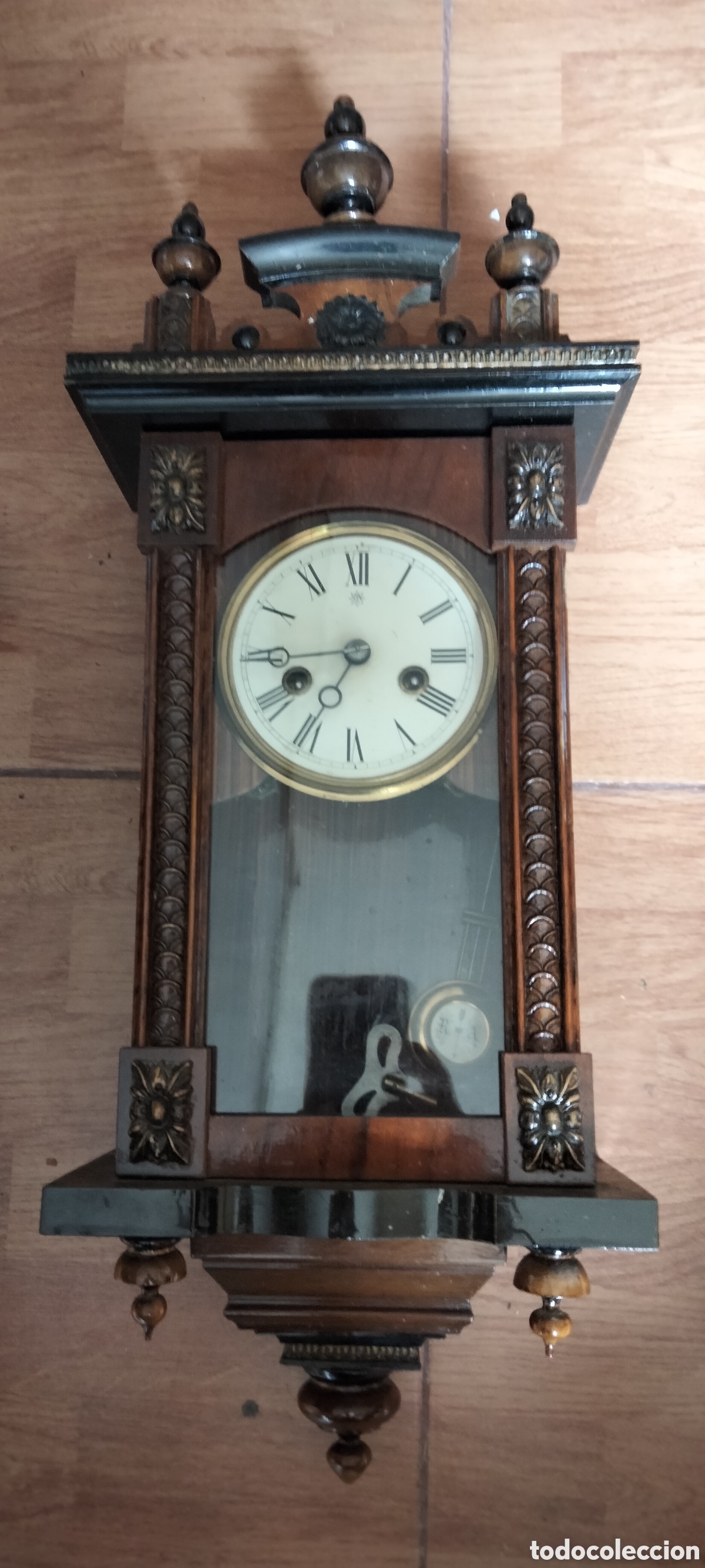 Relojes de pared: BONITO RELOJ ISABELINO - Foto 1