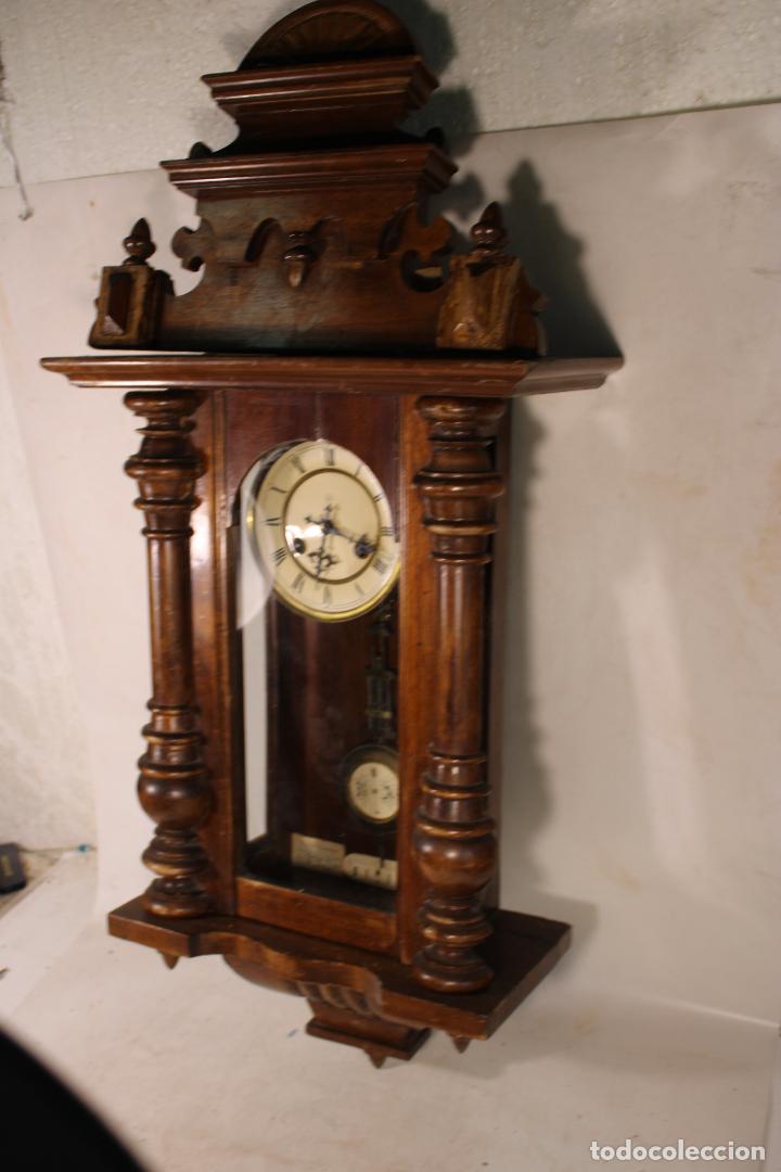 Relojes de pared: antiguo reloj de pared junghans - Foto 5