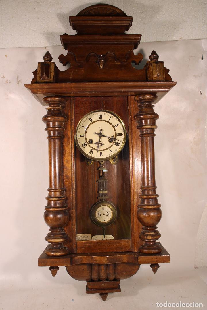 Relojes de pared: antiguo reloj de pared junghans - Foto 1