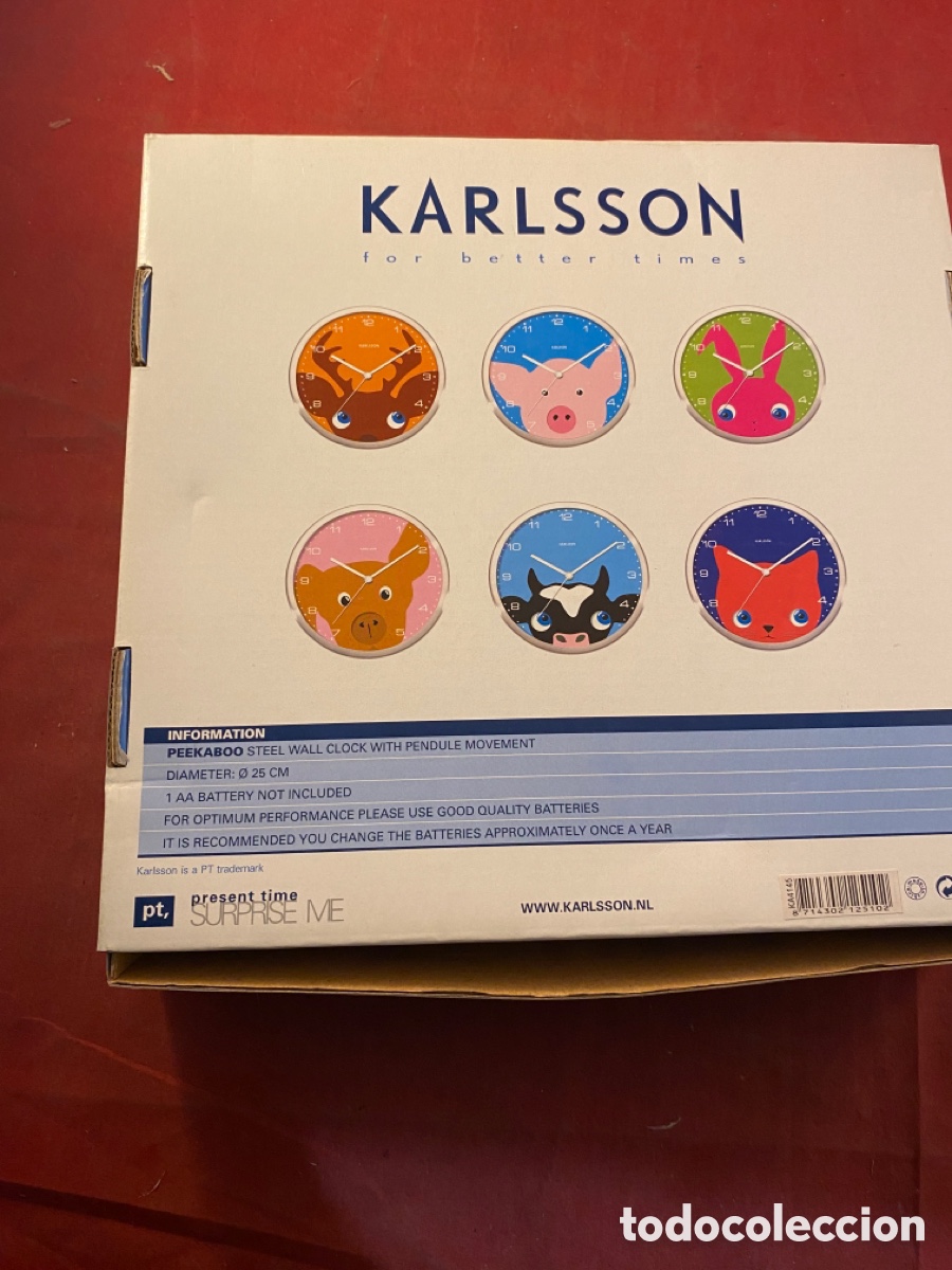 Relojes de pared: Reloj pared infantil Karlsson - Foto 5