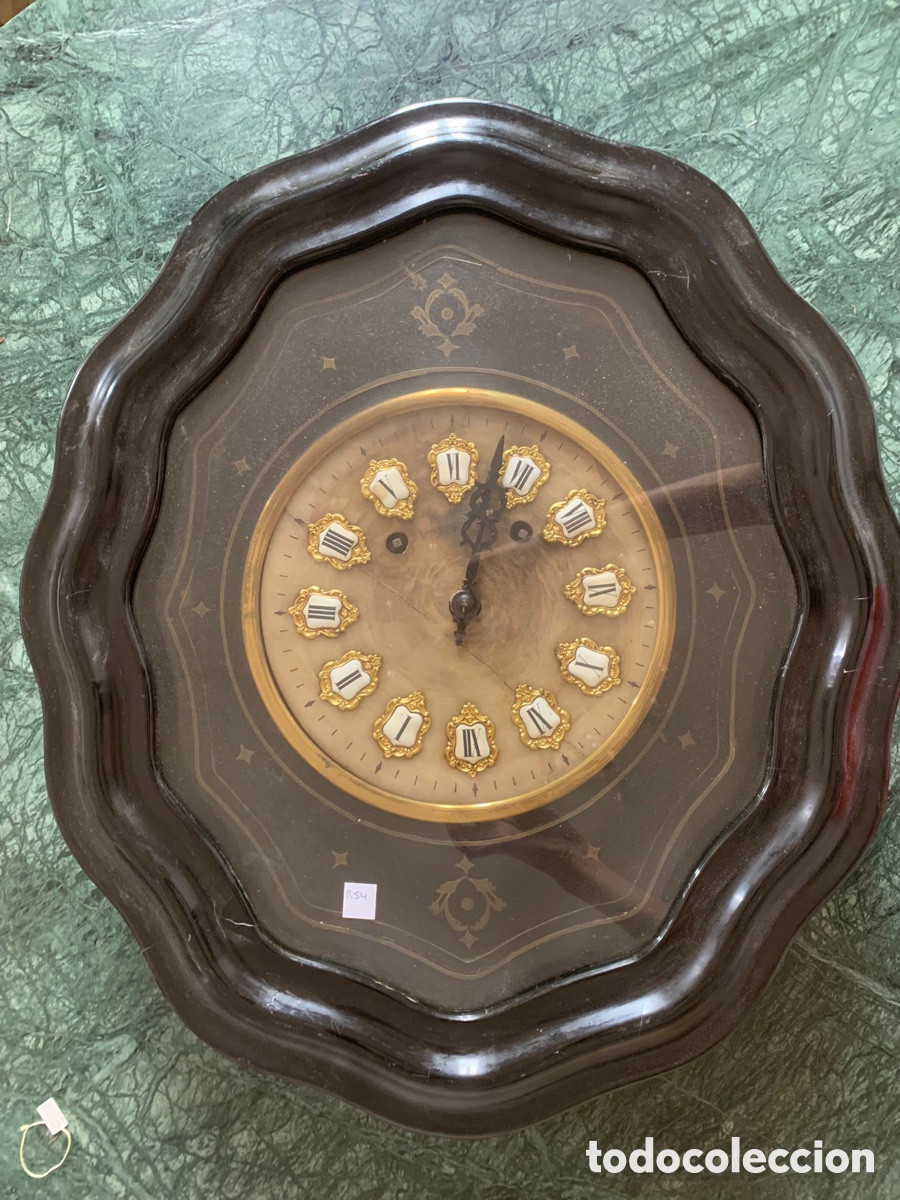 Relojes de pared: Reloj de pared S XIX - Foto 1