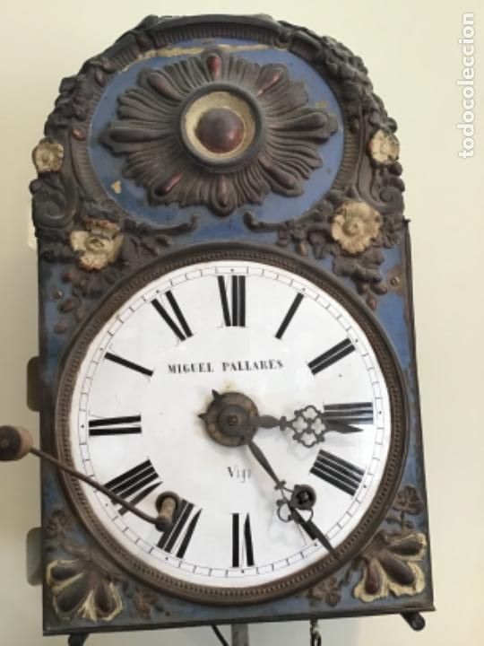 Relojes de pared: RELOJ MOREZ CON PENDULO DE MOVIMIENTO - Foto 3