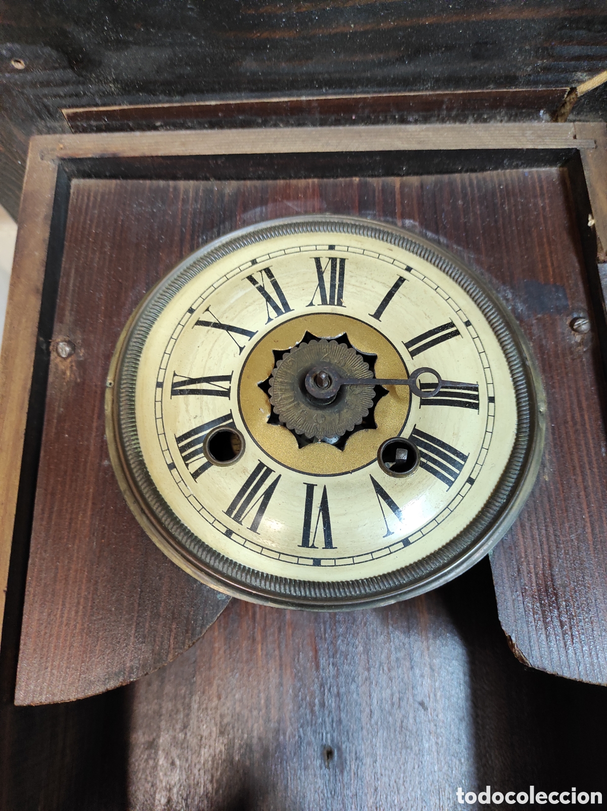 Relojes de pared: Antiguo reloj de pared - Foto 3