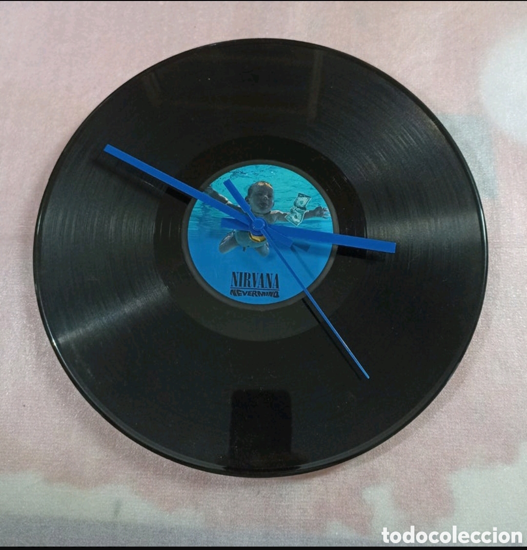 Relojes de pared: Reloj disco vinilo Nirvana - Foto 1