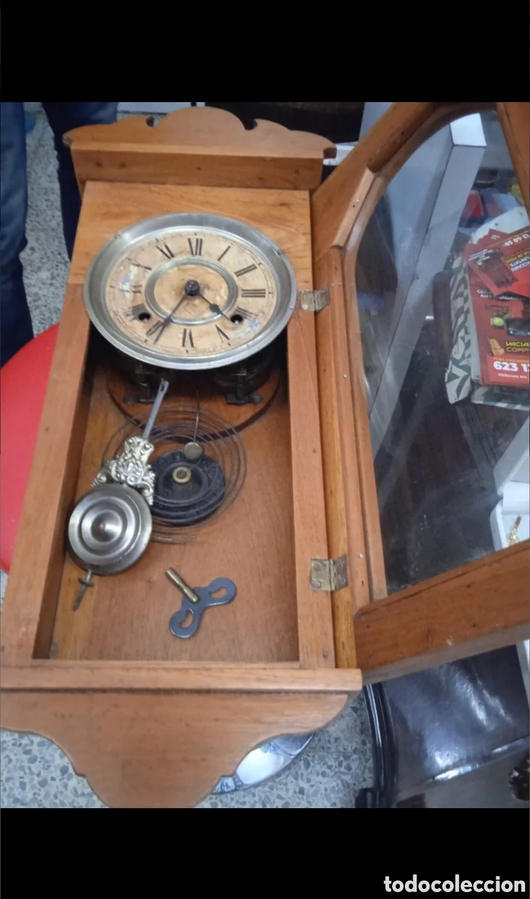 Relojes de pared: RELOJ DE PARED ANSONIA - Foto 2