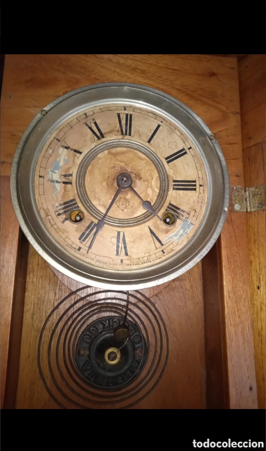 Relojes de pared: RELOJ DE PARED ANSONIA - Foto 5