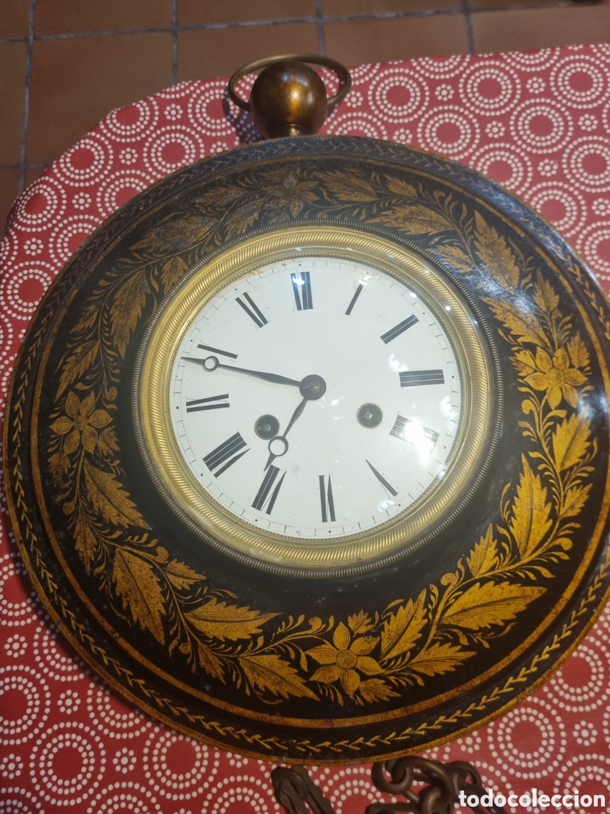 Relojes de pared: Reloj del MDCCC a&ntilde;o (1.800a&ntilde;o). - Foto 1